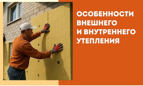 Какие особенности внешнего и внутреннего утепления в Сызрани