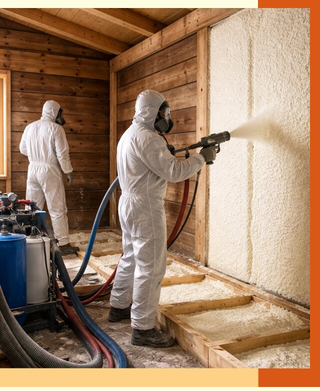 Утепление бани ппу в Сызрани под ключ от 4255 руб./м2 | ТепломастерСзр - напыление и монтаж ппу