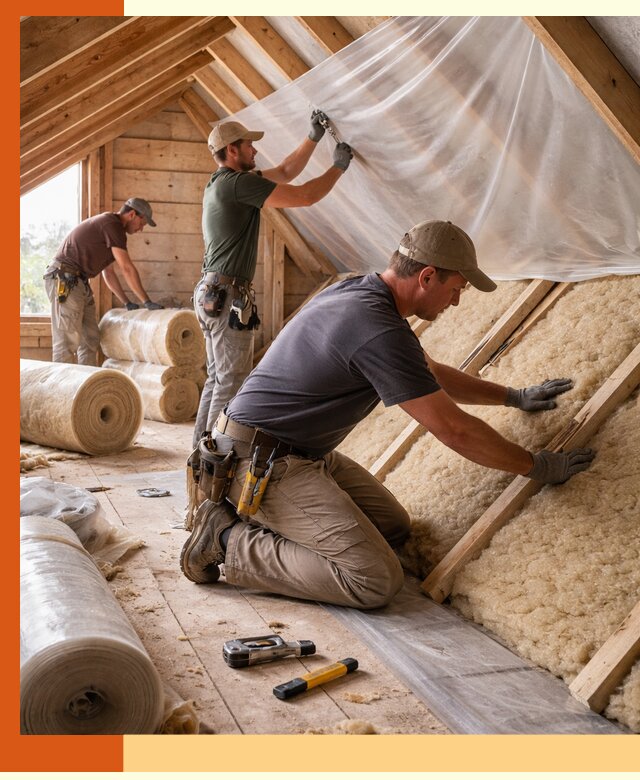 Утепление крыши изнутри в Сызрани: профессионально и надежно