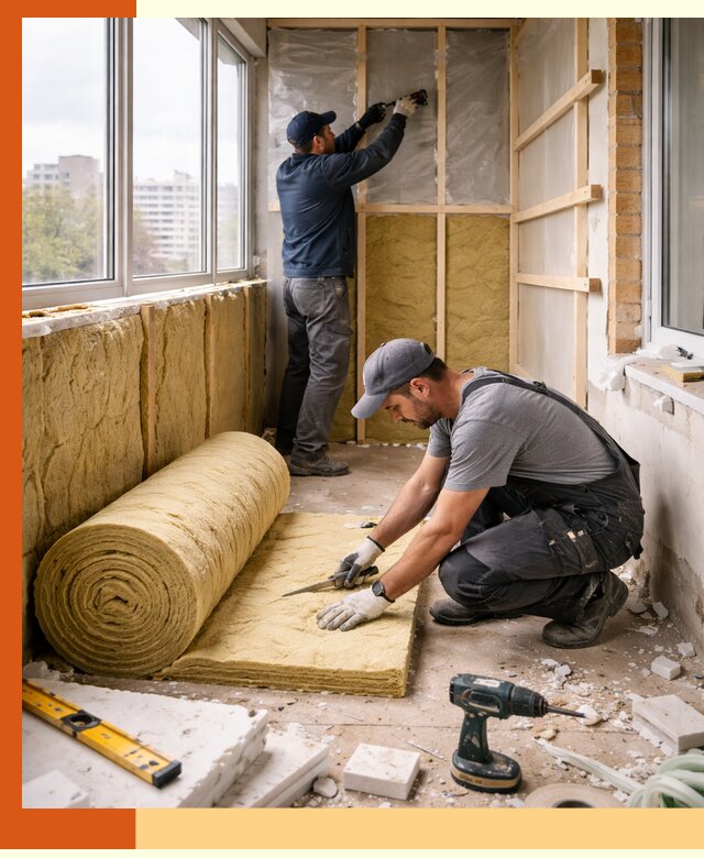 Утепление балкона под ключ в Сызрани качественно и быстро