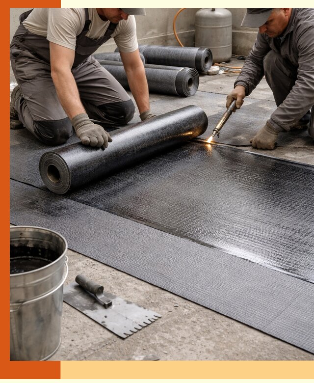 Монтаж гидроизоляционной мембраны в Сызрани для зданий и конструкций
